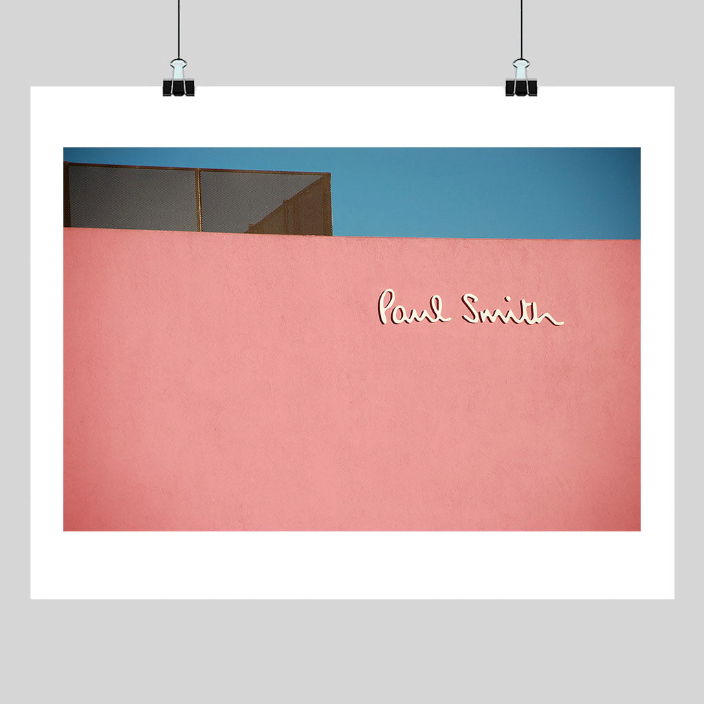 Paul Smith Pink Wall | Fine Art Photography - FranLamothe