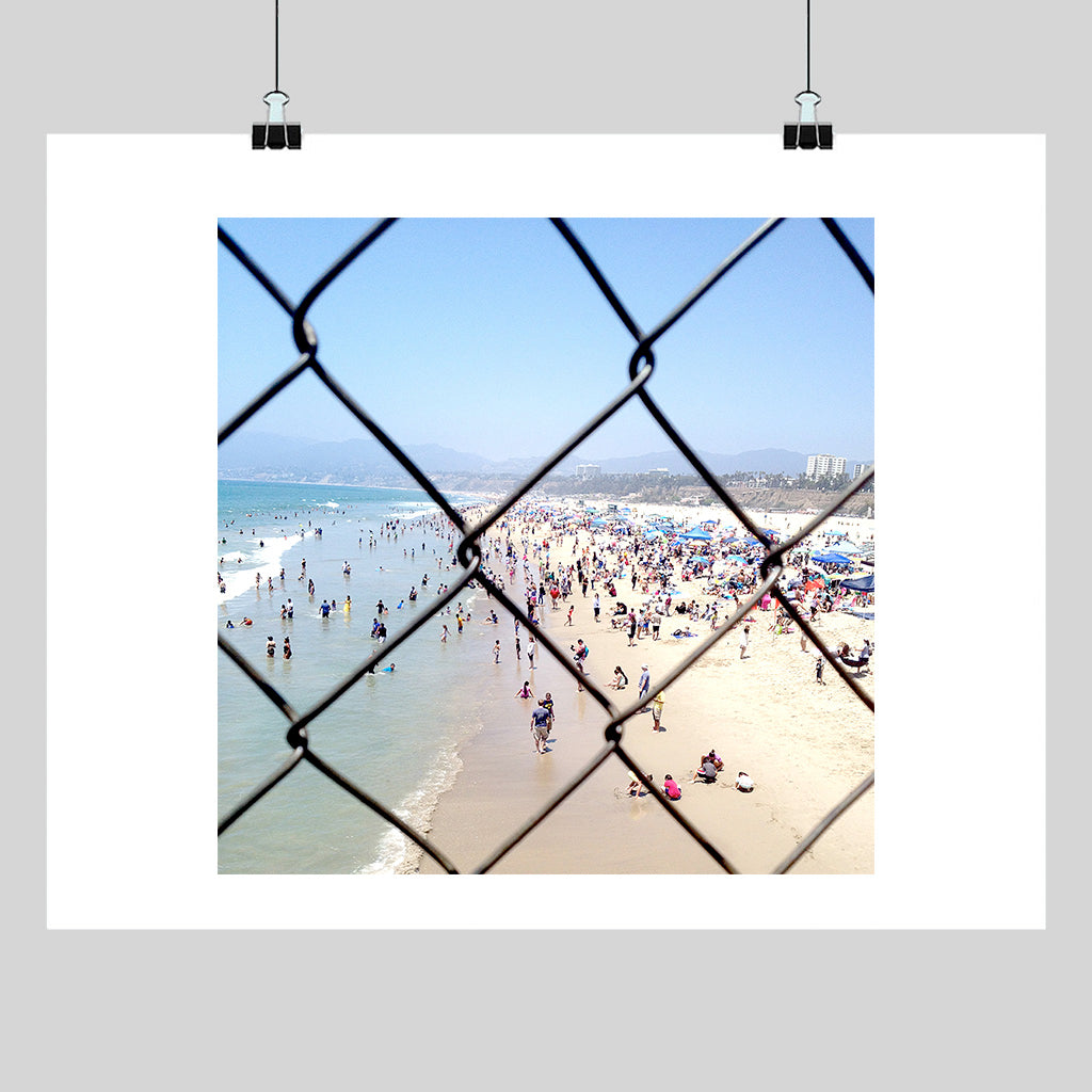 Santa Monica View | Fine Art Photography - FranLamothe